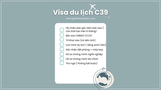 visa du lịch Hàn Quốc