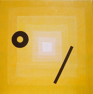 abstraction, abstrait, jaune, couleur