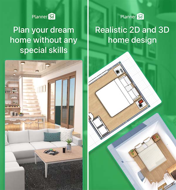 Planner 5D: Design Your Home - ứng dụng thiết kế nhà và trang trí nội thất a3