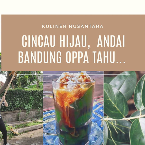 Cincau Hijau, Andai Bandung Oppa Tahu ...