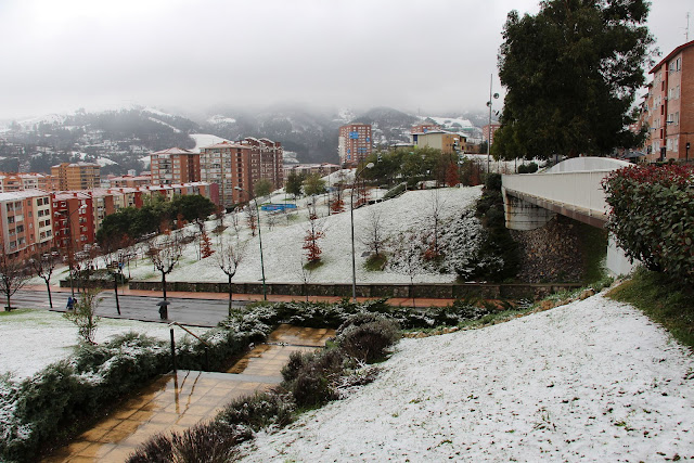 nieve en Barakaldo