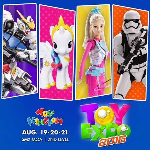 3rd Toy Kingdom TOY EXPO this Aug 19-21, 2016 