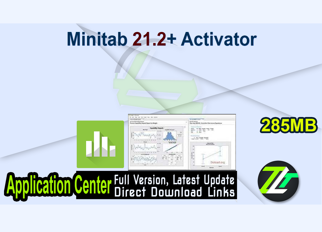 Minitab 21.2+ Activator