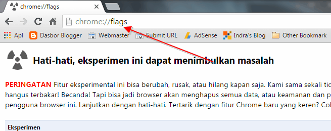 Offline Browsing di Google Chrome