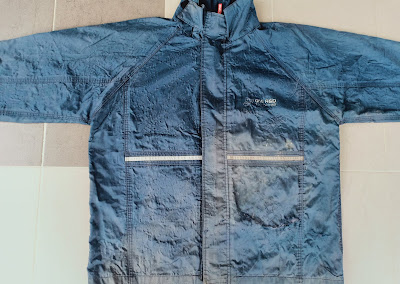 Review Baju Hujan Givi RRS04 Waterproof Garment Raincoat Rainsuit Blue Rider Tech
