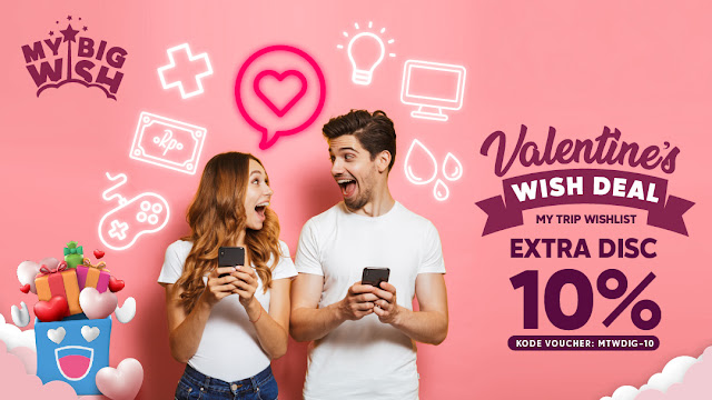 #BliBli - #Promo #Voucher Extra Diskon 10% My Trip Wish List (s.d 11 Feb 2019)