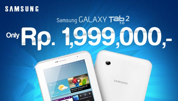  Harga  Samsung  Galaxy Tab  2 7 0 Espresso Android Tablet  