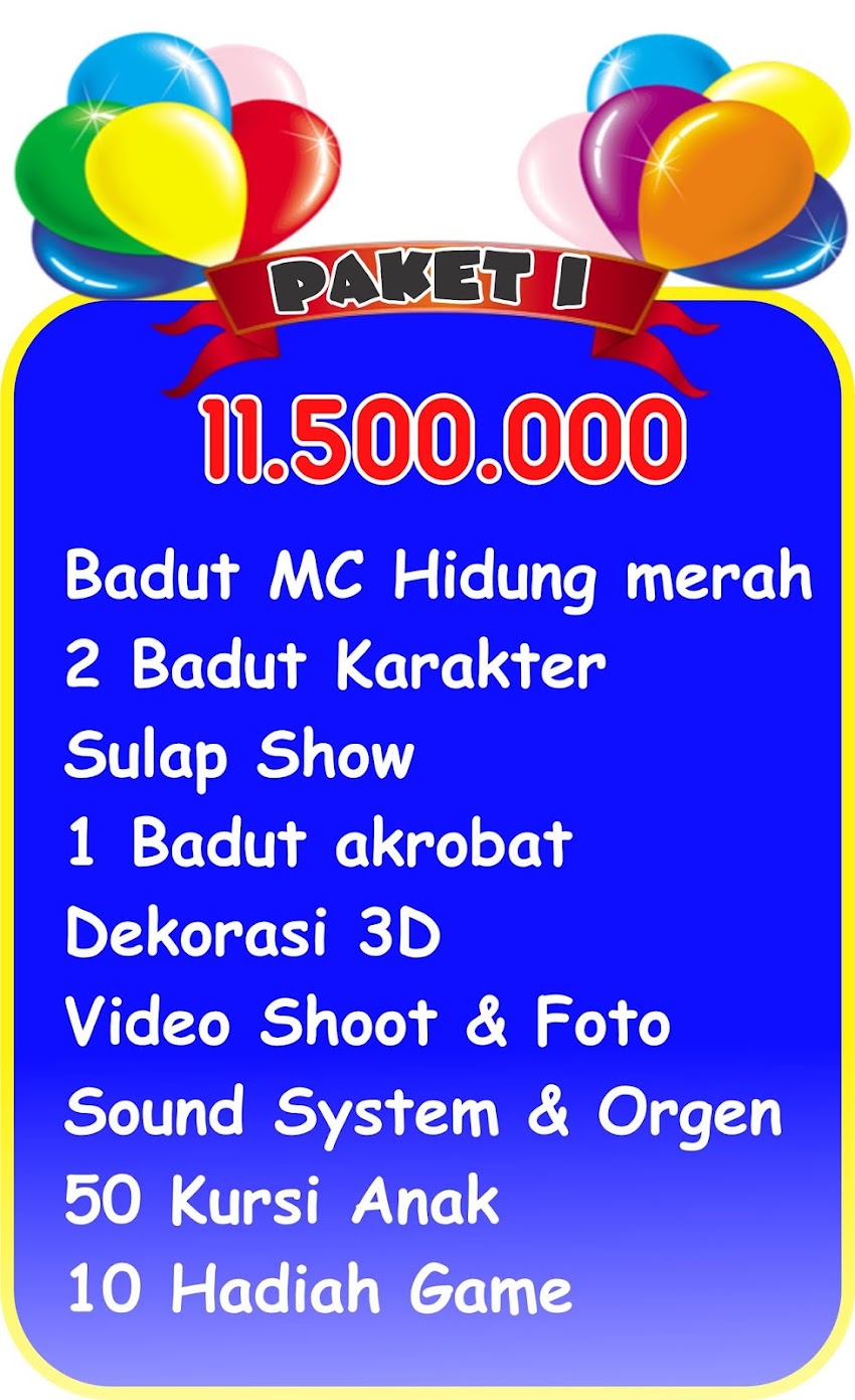 JAKARTA BADUT