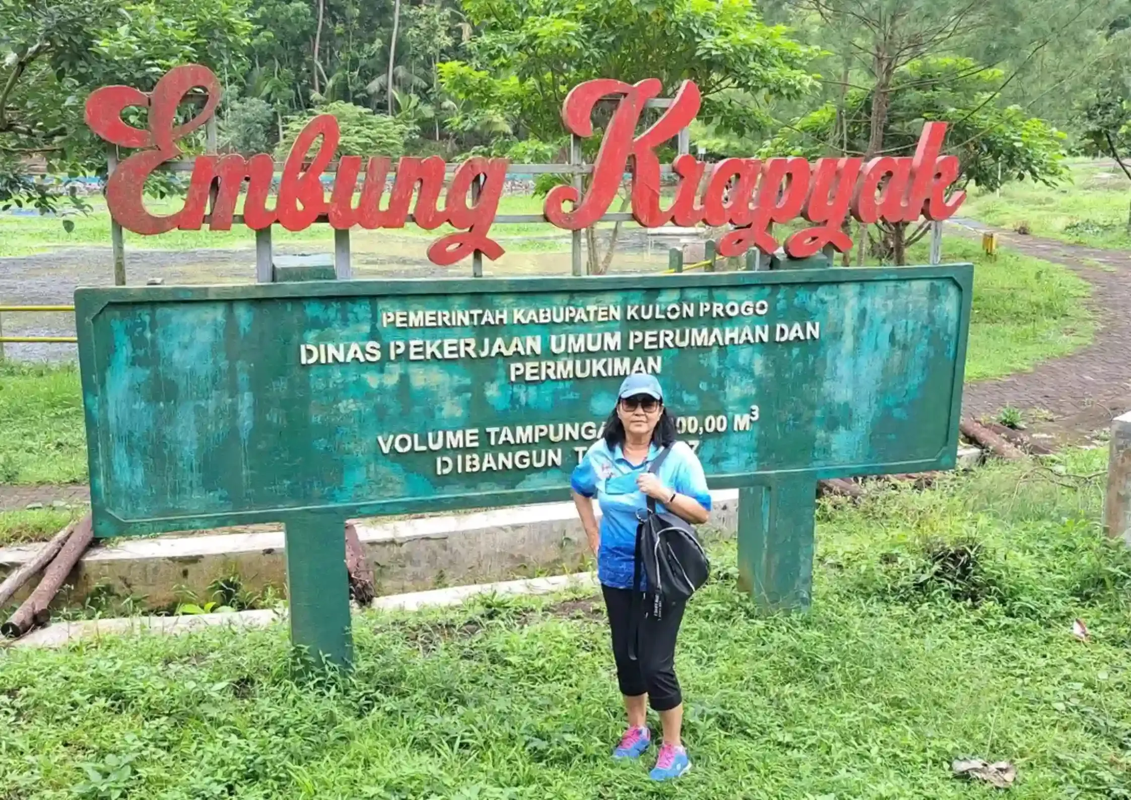 Embung Krapyak, Menyaksikan Keindahan Danau yang Asri di Kulon Progo