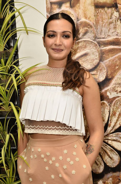 Catherine Tresa Stills At Enrich Decors Studio Launch In Manikonda