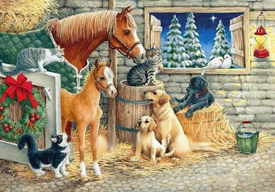 Equine Christmas Cards