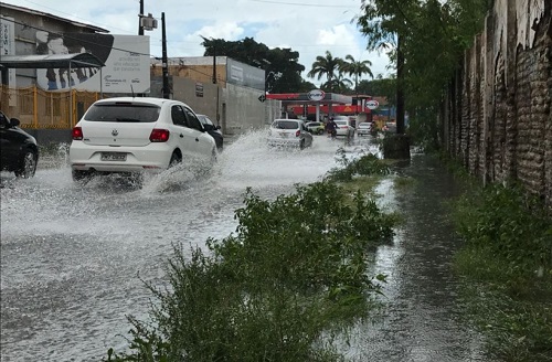 chuva em fortaleza