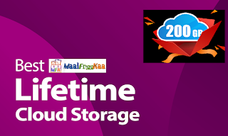200gb Cloud Storage for Lifetime Get Free