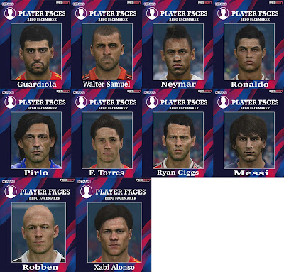 PES 2017 Classic Player Facepack by Bebo