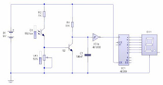 rangkaian sensor infra merah