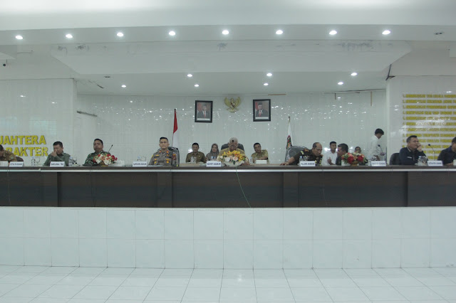 Pimpin Rapat Koordinasi Pemilu, Ini Pesan Bupati Surya