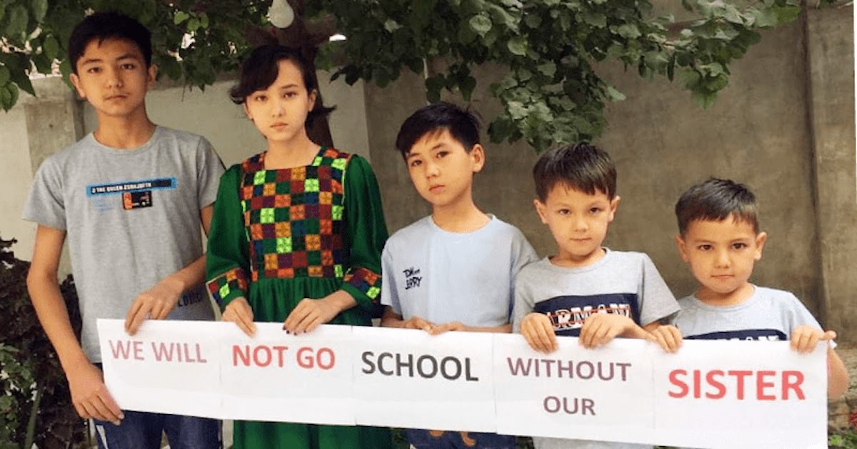 'Not Without Our Sisters' Schoolboys Protest In Afghanistan Demanding Education For Girls