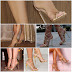 Footwear | Women's Shoes Gold Heels Inspirations 