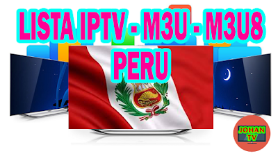 LISTA IPTV - PERU