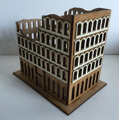 10mm City Block Ruin E Kit