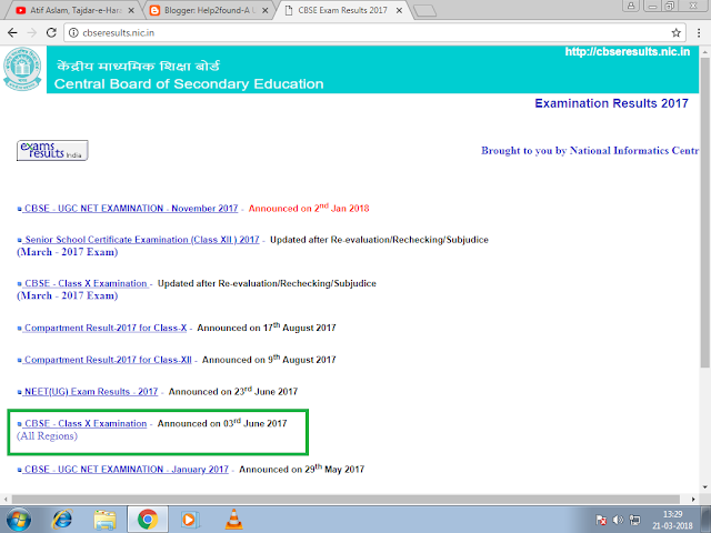 Cbse result 2018: Result for class 10th and 12th