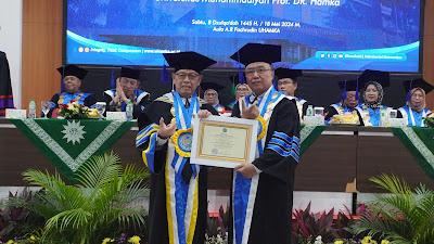 Diangkat Menjadi Guru Besar Ke-19, Prof Bunyamin Dinobatkan Sebagai Guru Besar Ilmu Manajemen Pendidikan