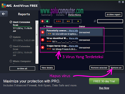 virus discan avg