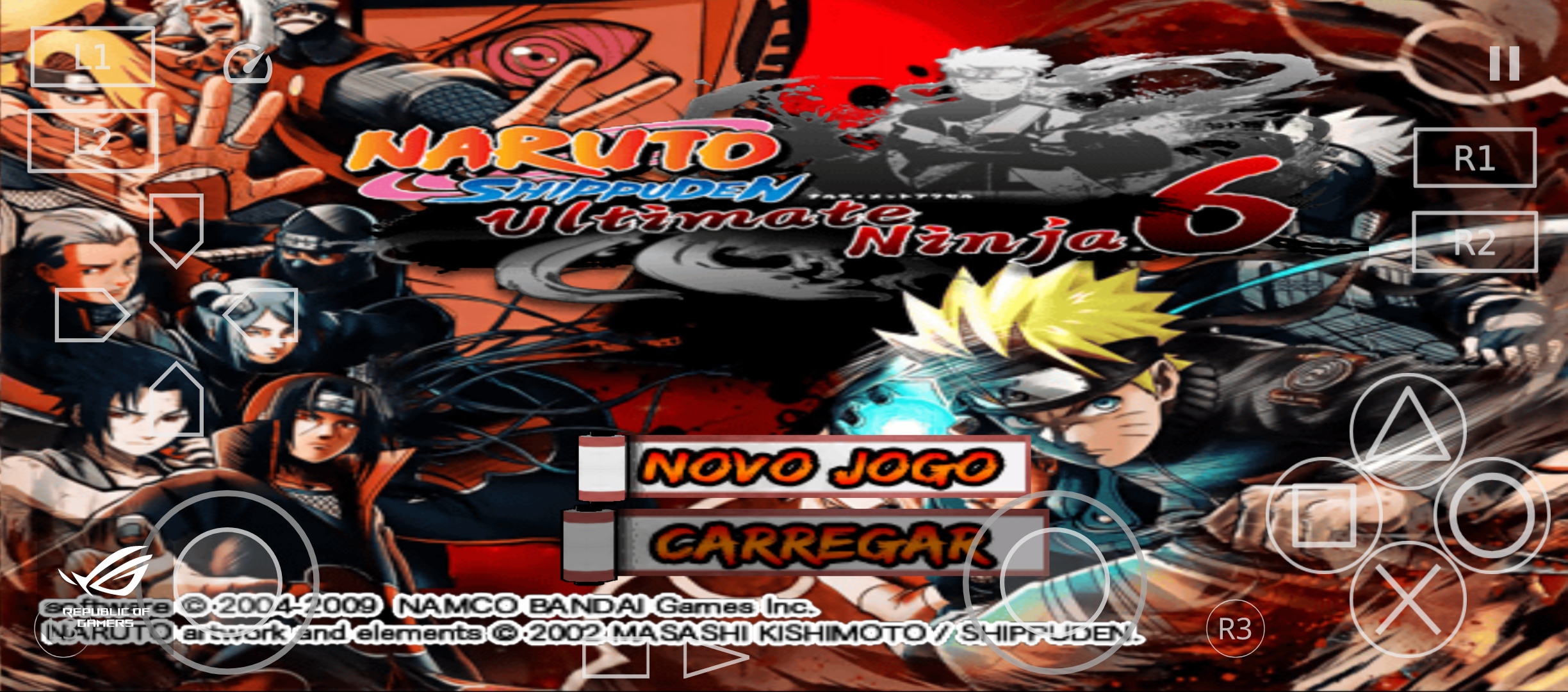 Naruto Shippuden Ultimate Ninja 5 - PT BR - ISO PS2 /OPL - 2022 
