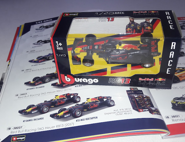 BBURAGO F1 REDBULL RACING RB13