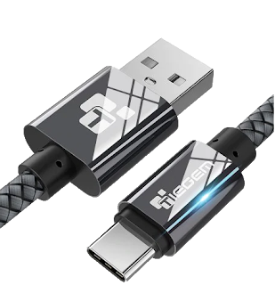 TIEGEM USB Type C Cable Type-C Fast Charging USB-C Data Cable