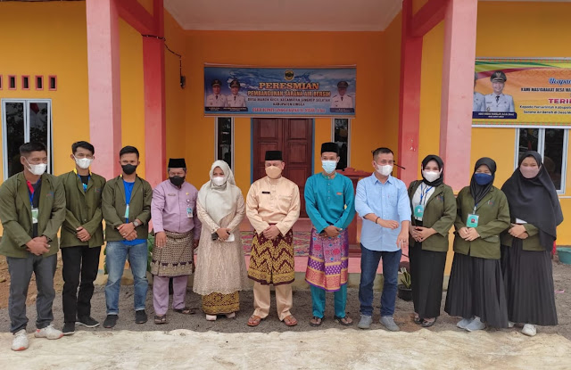 Pembangunan Fasilitas Air Bersih di Singkep Selatan Diresmikan Bupati Lingga