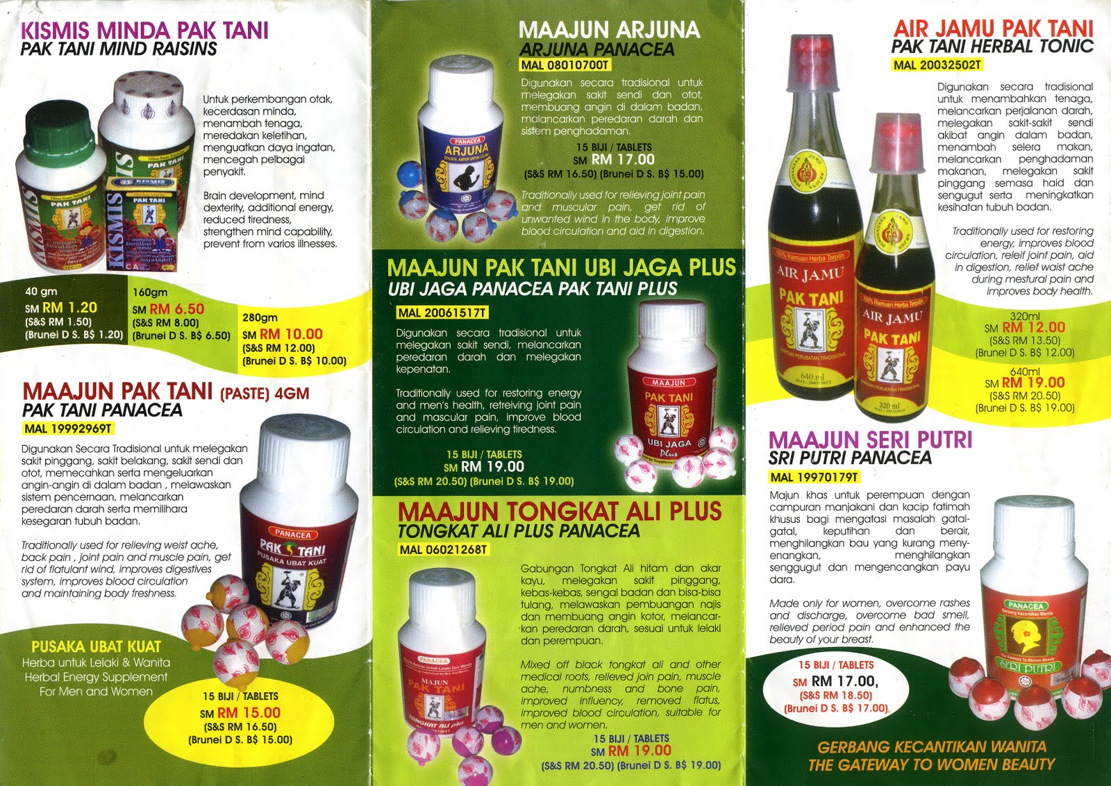 Senee D'Herbs: Produk Pak Tani