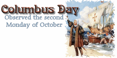 columbus day 2009, october 12, october 12 2009, october 12 2009 holiday, columbus day closings 