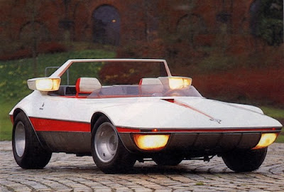 Vintage concept car