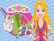 En este nuevo juego de Diseño, Barbie, ha decidido crear y personalizar una chaqueta que pueda adaptarse a toda su ropa preferida. Ayúdala a crear y modificar el estilo de la camisa más linda, comienza a elegir la forma de la chaqueta, tomar las medidas para crear la chaqueta perfecta. Una vez que esté completo, hay que personalizarlo eligiendo un color lindo y luego agregar accesorios y patrones.