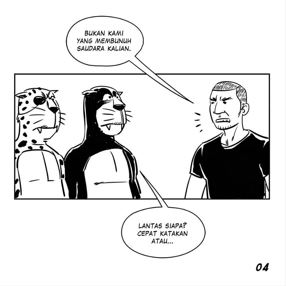 Komik Strip Lucu 'Dendam Macan Cisewu' Ini Greget Banget 