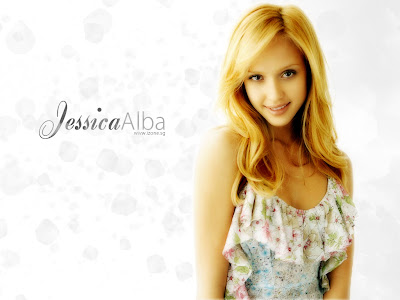 Jessica Alba  on Jessica Alba Wallpaper