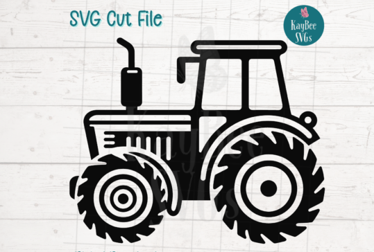 Free Farm Tractor SVG Cut File