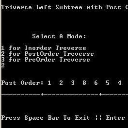 Traverse Tree According To User Value :Get Value From User ☻ :~C++ Code Tree