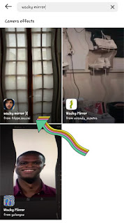 Wacky Mirror Filter || How to Get Wacky Mirror Filter on Instagram TikTok
