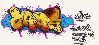 Graffiti Letters, Graffiti Sketch