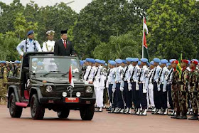 Presiden SBY Beri Kado TNI Berupa Dua Undang-Undang