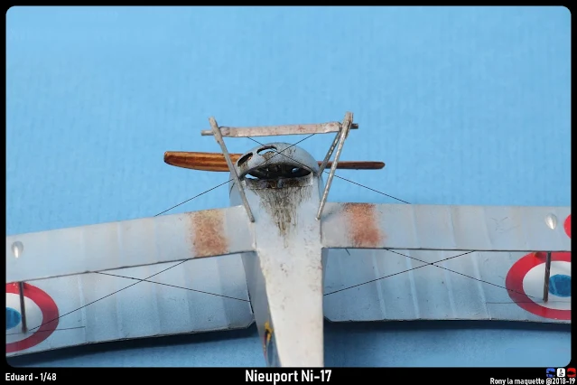 Les salissures du Nieuport Ni-17