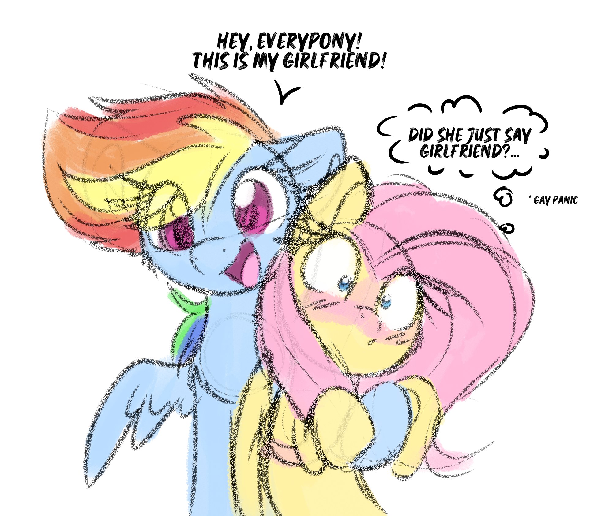 My Little Pony - Filly Rainbow Dash and Gilda - Gilda - Mug