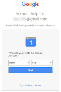 When did you create this Google Account