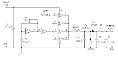 Elec +30V power supply with +5V Circuit Diagram