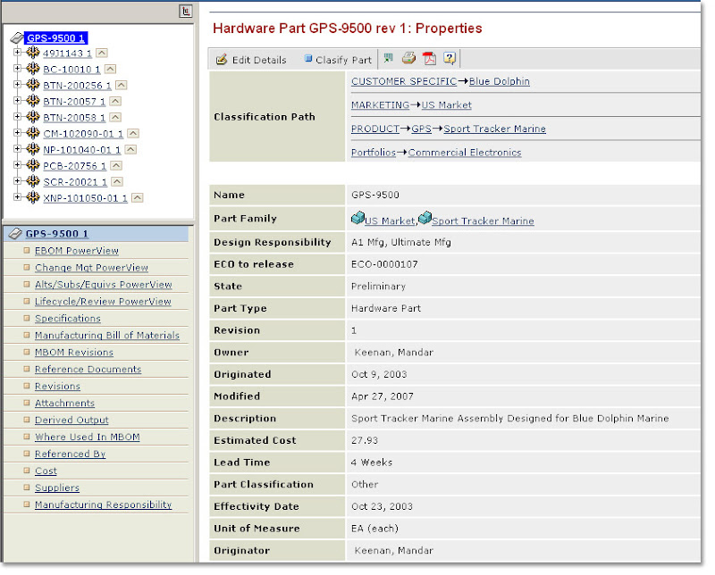 PLM MatrixOne