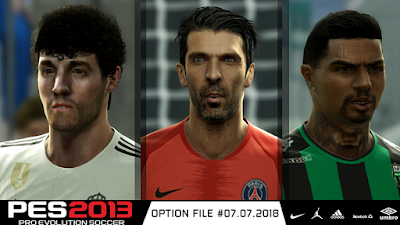 PES 2013 Next Season Patch 2019 Option File 07/07/2018 Season 2018/2019