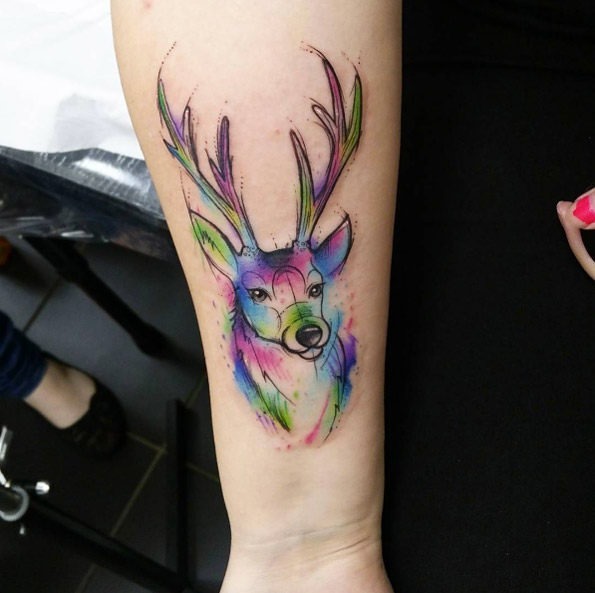 esta_aquarela_veado_tatuagem