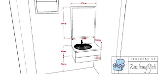 Pembuat Furniture Interior Rumah Almari Sudut sekaligus Meja Rias Dan Laci Wastafel Kamar Mandi